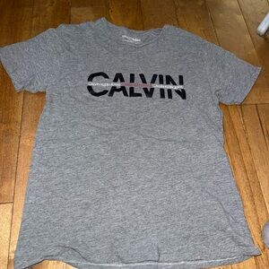 Calvin Klein Kids Gray Tee